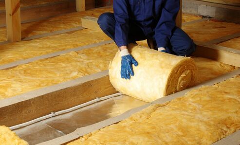 Mise en place d'isolation thermique sur les Herbiers - par Bregeon Maudet
